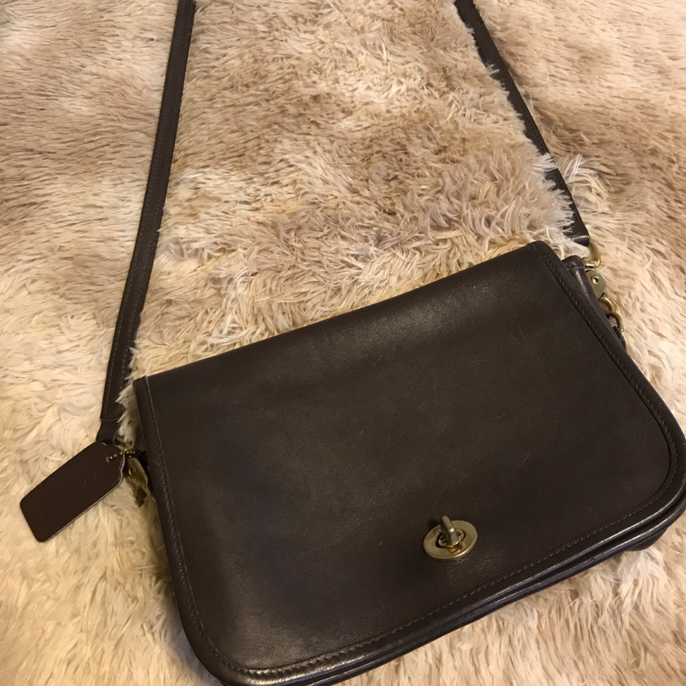 Chocolate Coach Handbag
